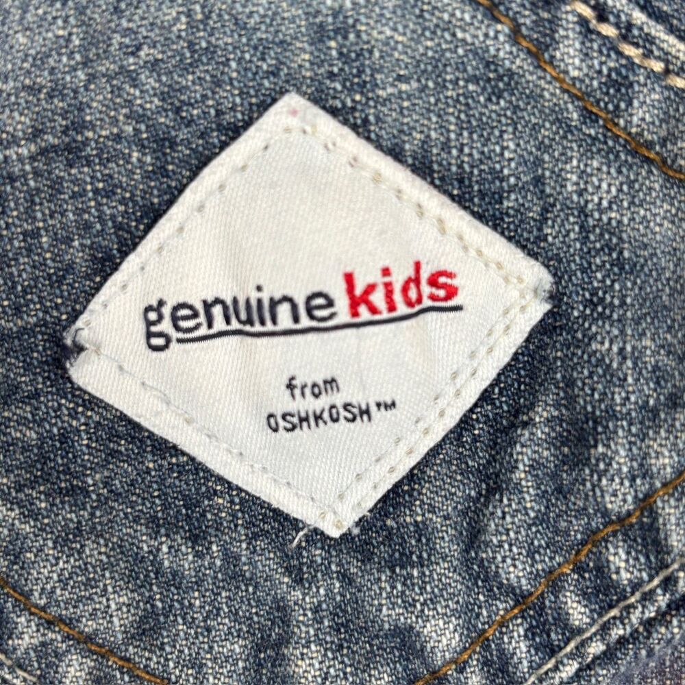Genuine Kids From OshKosh Vestbak Overalls Vintage Target 2T Denim Kid Core - Picture 4 of 11